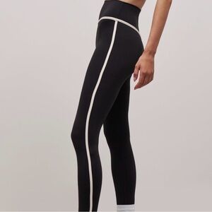 Because of Alice Women's Black High-Waisted Leggings